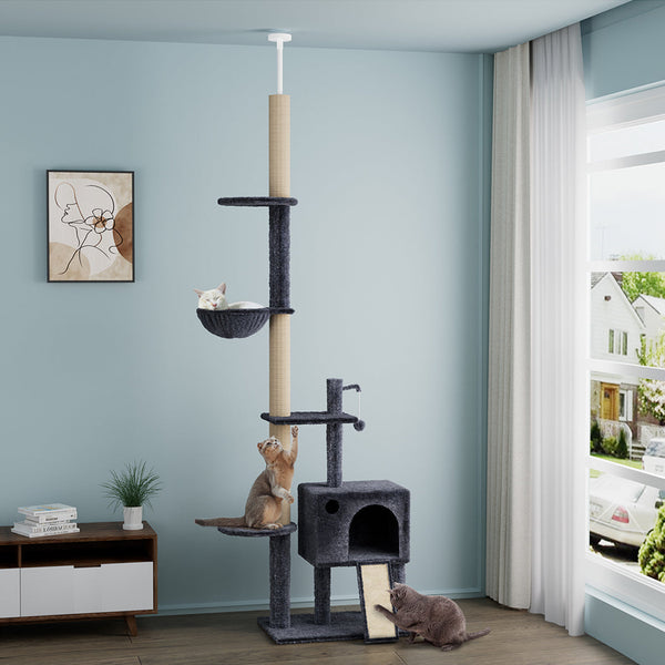 Pawz Cat Tree Scratching Post Scratcher Hammock Condo Furniture & Scratchers