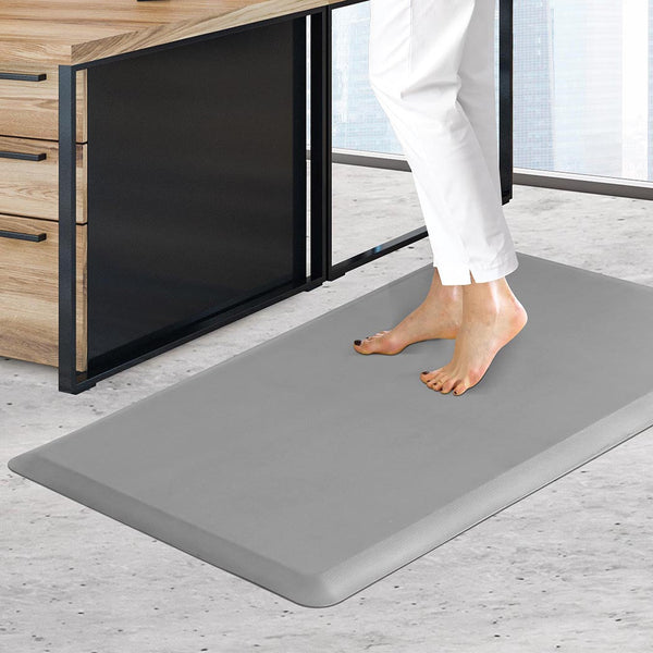 Marlow Anti Fatigue Mat Standing Desk 50X80cm Grey Medium Comfort For Work Or Home Standing Desks