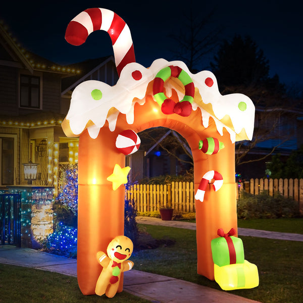 Santaco Christmas Inflatable Lighted Seasonal Decorations