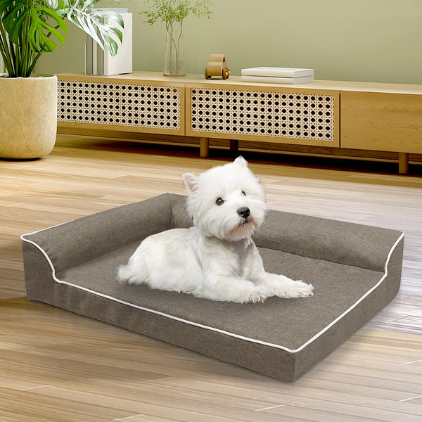 Pawz Orthopedic Dog Bed M Coffee Pet Beds