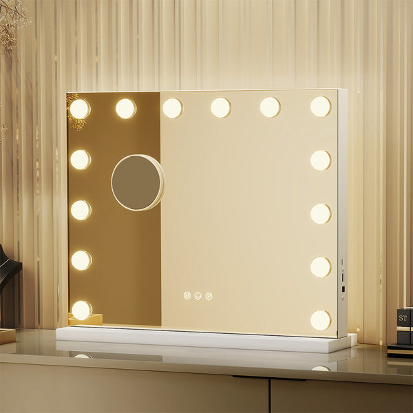 Yezi Led Vanity Makeup Mirror 42X50cm Makeup Mirrors