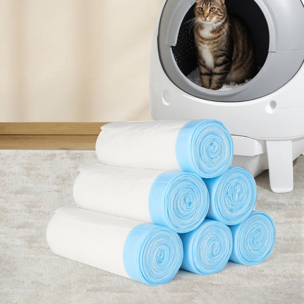 Pawz Waste Bag 6 Rolls 120Pcs Disposable Pooper Scooper & Bags