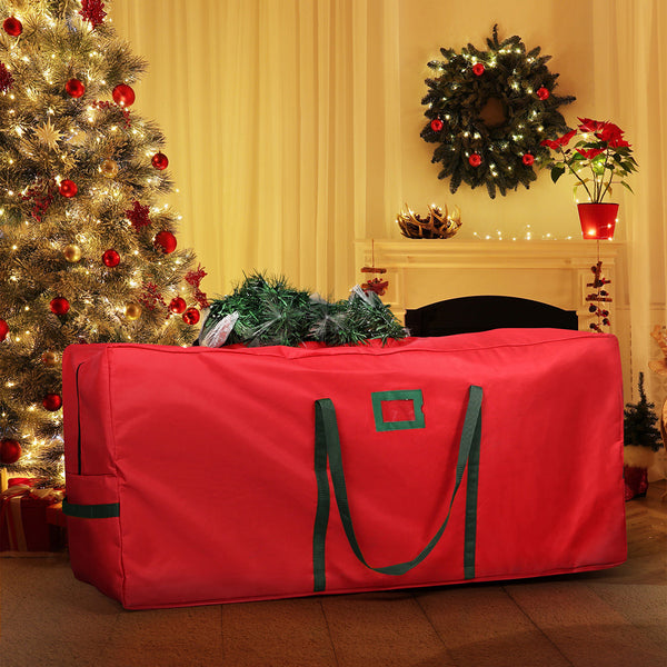 Christmas Tree Storage Bag Large Red Storage Bags