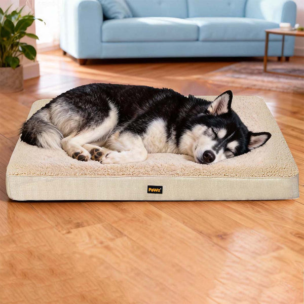 Pawz Dog Bed Soft Pet Mat Cushion Removable Washable Pet Beds