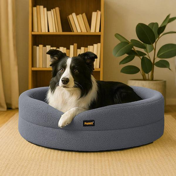 Pawz Pet Orthopedic Calming Bed Memory Foam Dog Sofa Pet Beds
