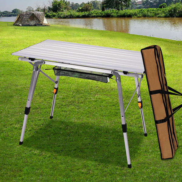 Levede Camping Table Roll Up Folding Camping Tables