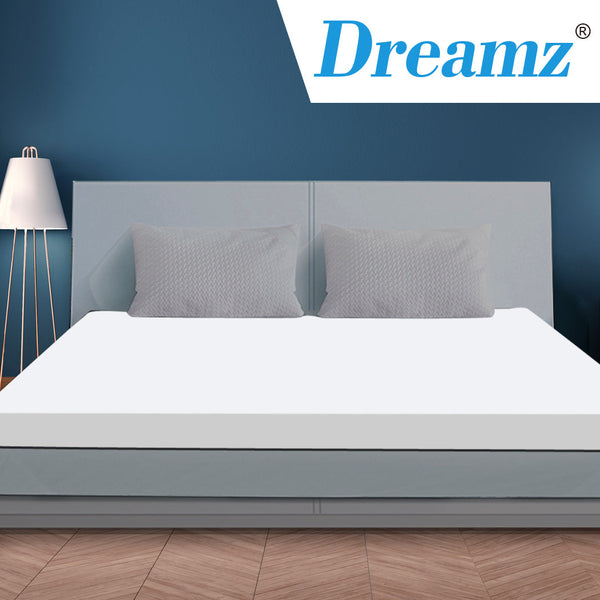Dreamz 7Cm Memory Foam Bed Mattress King Mattresses