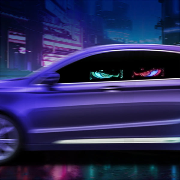 Emitto Programmable Led Sign Led Car Lights