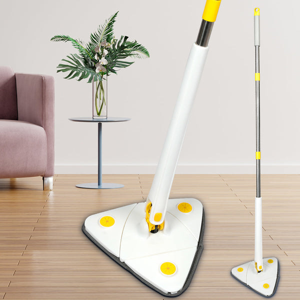 Cleanflo Spin Cleaning Mop 360 Rotatable White Mops Brooms & Scrubbers
