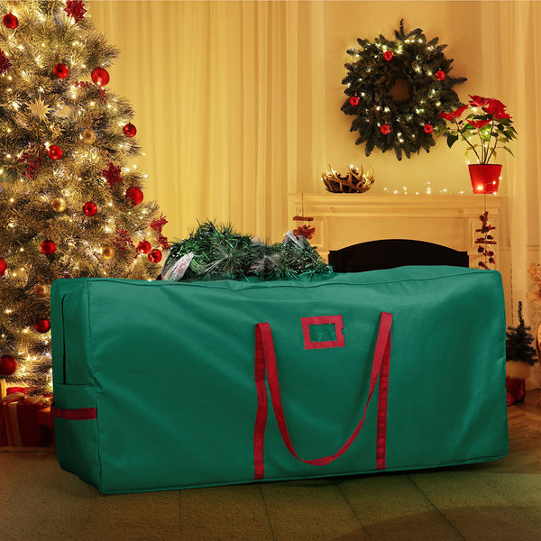 Christmas Tree Storage Bag Large Green Seasonal Decorations