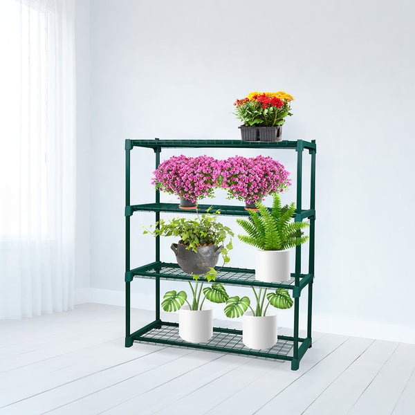 Levede 2X 4 Tier Plant Stand Shelves Vertical Storage Display Rack Plant Stands