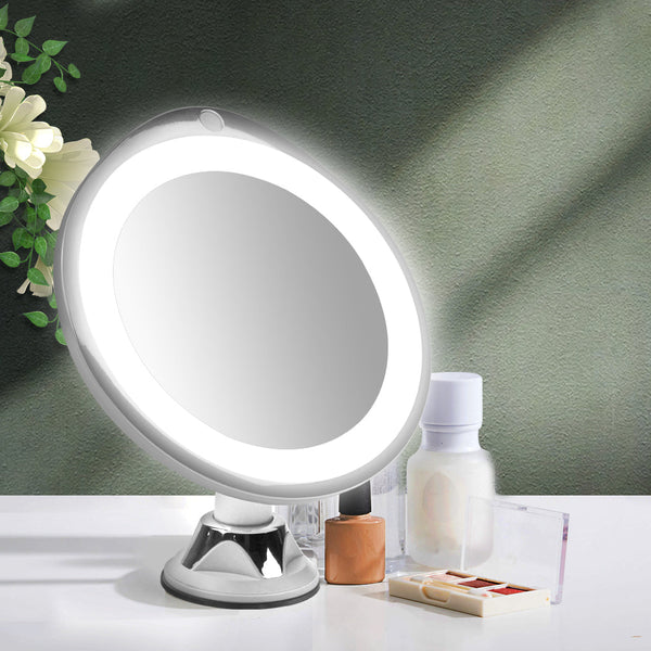 10X Magnifying Makeup Led Mirror 360 Degree White Makeup Mirrors
