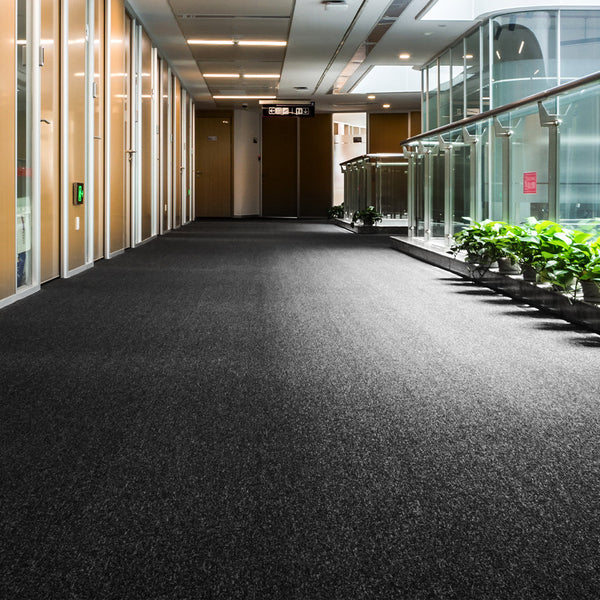 Marlow 20X 5M2 Box Heavy Duty Black Flooring For Commercial Or Residential Use Carpet Tiles