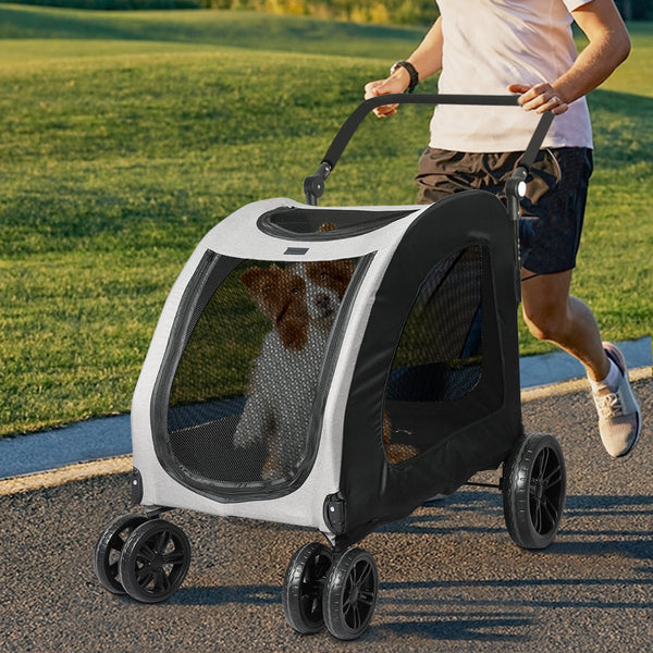 Pawz Pet Dog Stroller Pram Carrier Cat Dog Strollers
