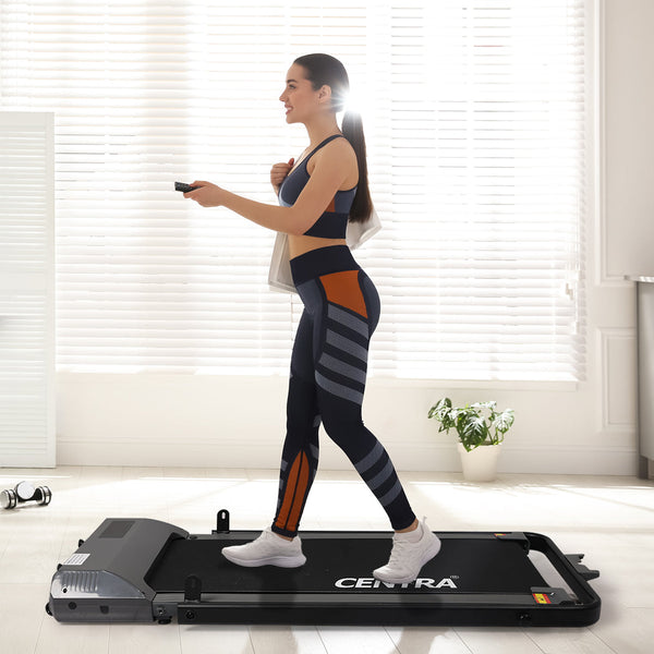 Centra Electric Treadmill Under Desk Grey Treadmills