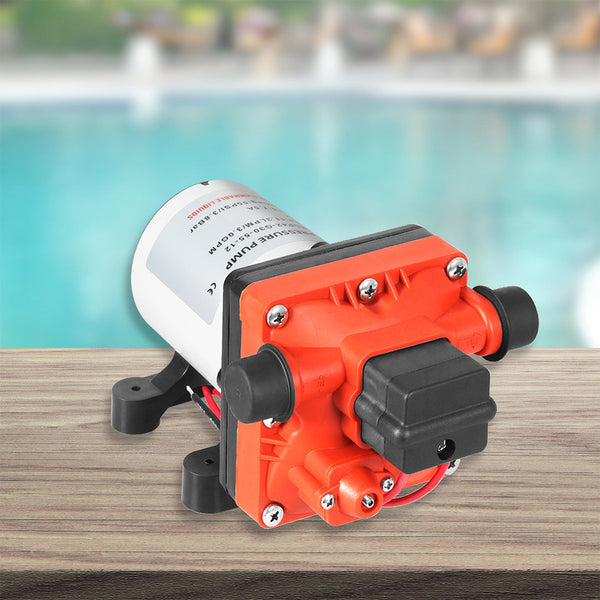 12V Water Pump High Pressure Fast Self Priming Water Pumps & Pressure Tanks