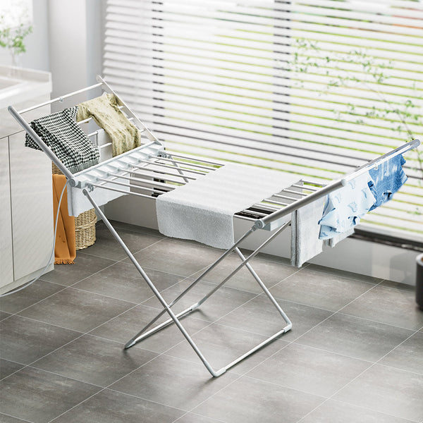 Levede Electric Heated Dryer Rack Airer Folding Compact Clothes Drying Solution For Home Clothes Airers