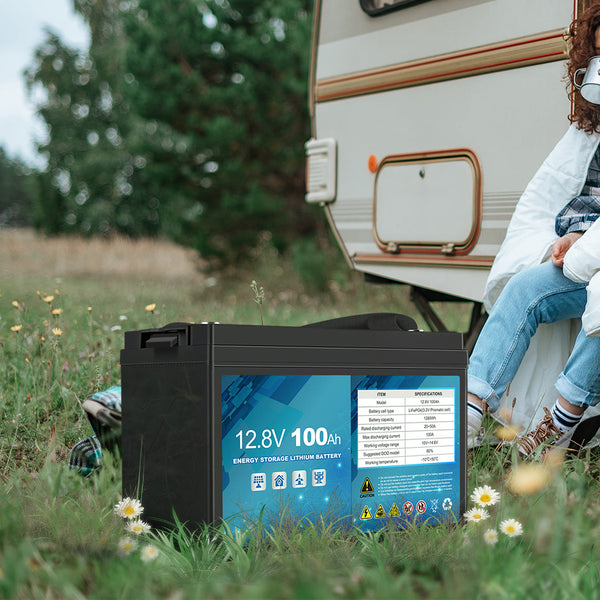 Safetex 12V Lifepo4 Battery Lithium Single Use Batteries