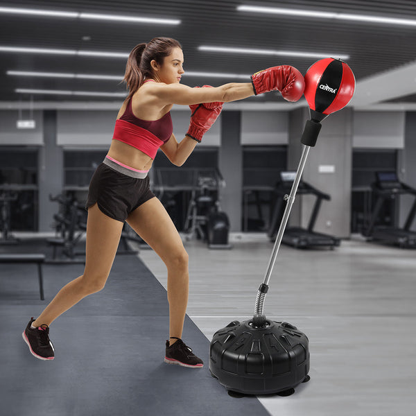 Centra Boxing Punching Bag Speed Ball Free Standing Reflect Reaction Training Punching Bags