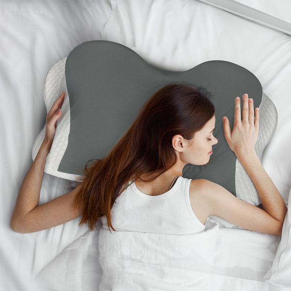 Dreamz Cervical Neck Pillow Ergonomic Memory Foam Pillows