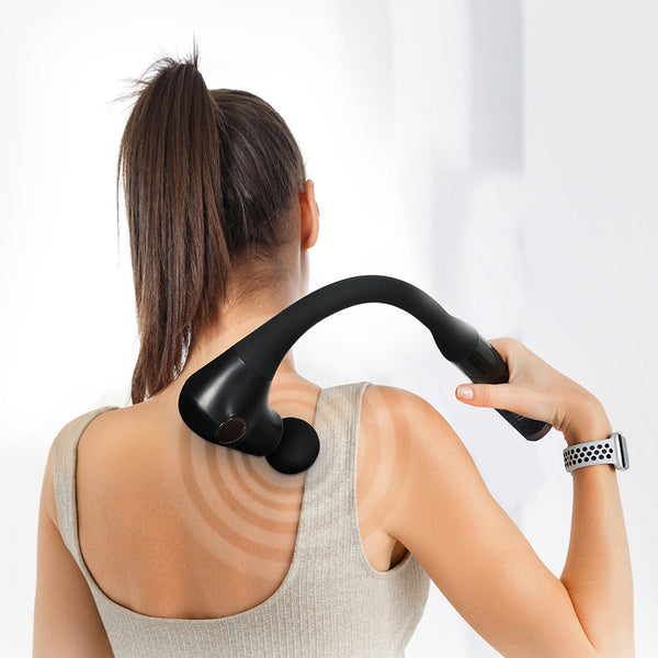Spector Extended Handle Massage Gun Black Massagers