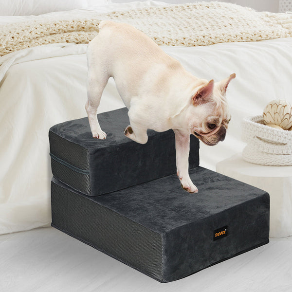 Pawz Dog Stairs Ramp Portable Climbing Double 7Kg Pet Transport