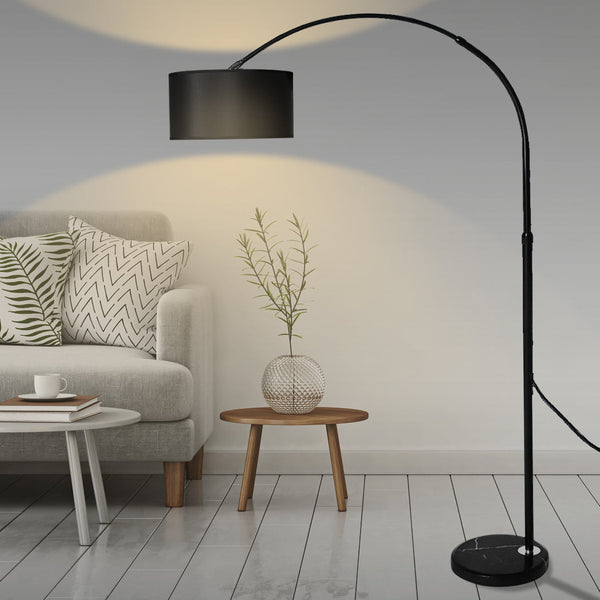 Emitto Modern Led Floor Lamp Reading Black Lamps