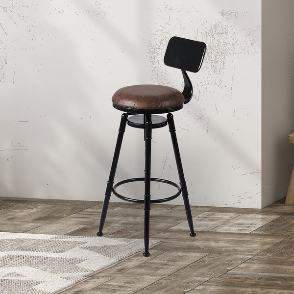 Levede 1X Bar Stool Kitchen Height Modern Seating Benches Bar Stools