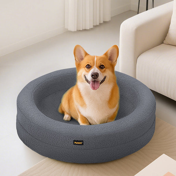 Pawz Pet Orthopedic Calming Bed Memory Foam Dog Sofa Pet Beds