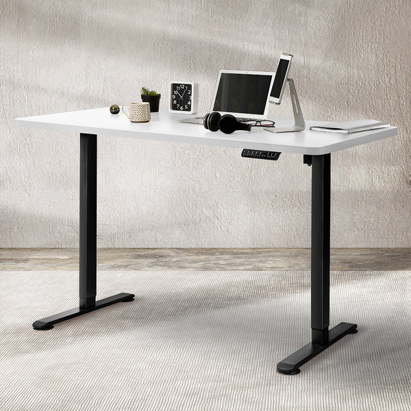 Levede Motorised Standing Desk Height 120Cm White 800X 1.5Mm Standing Desks