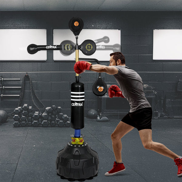 Centra Boxing Speed Ball Free Standing Punching Bag Reflect Reaction Training Punching Bags