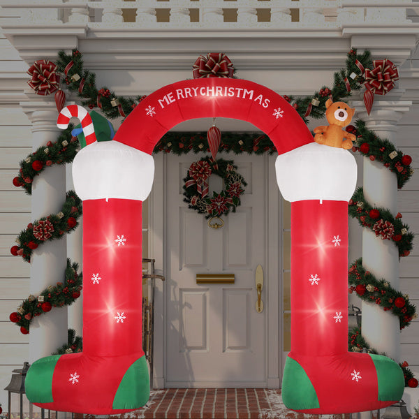 Santaco Christmas Inflatable Decor Stocking Inflatables