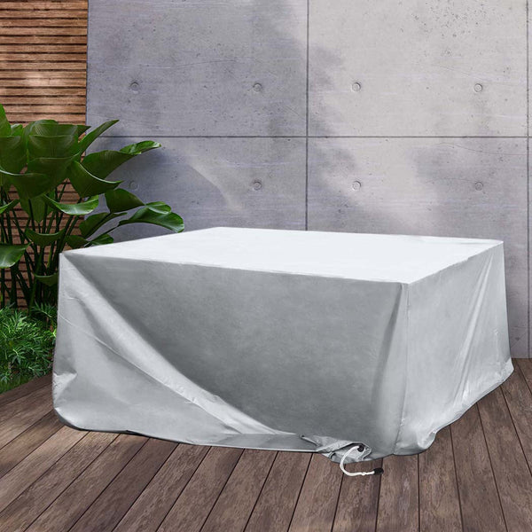 Marlow Outdoor Furniture Cover Waterproof Silver 180Cm Outdoor Furniture Covers
