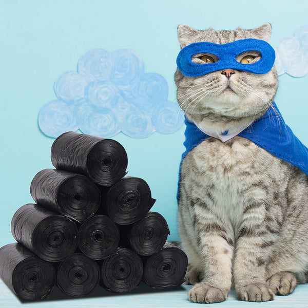 Pawz 10 Rolls Waste Bag Replacement Pooper Scooper & Bags