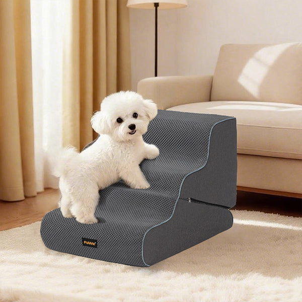 Pawz Dog Steps Adjustable Ramp Portable Pet Stairs Pet Transport