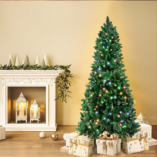 Santaco Prelit Slim Pencil Christmas Tree 1.8M Seasonal Decorations