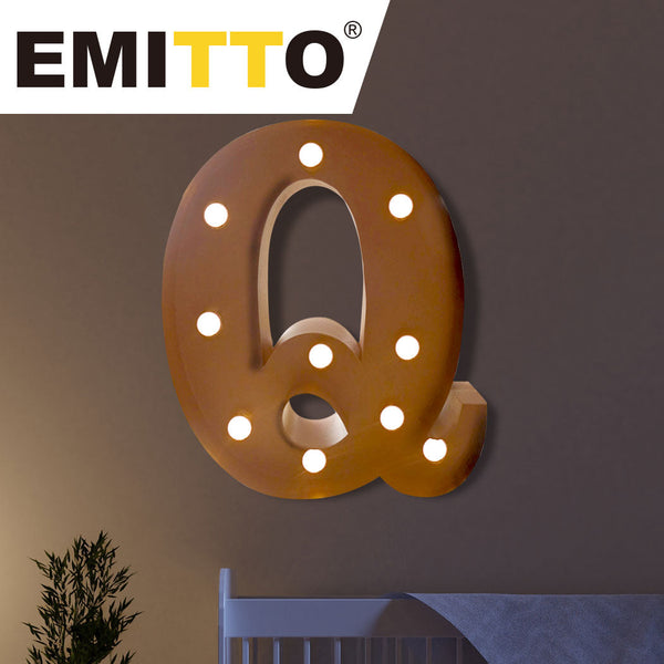 Led Metal Letter Lights Free Standing Party Decorations