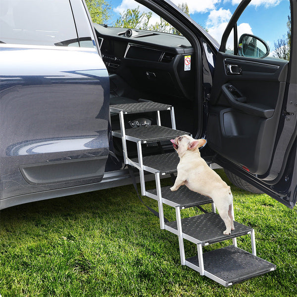 Pawz Dog Ramp Pet Stair Car Suv Travel Step Foldable Pet Transport