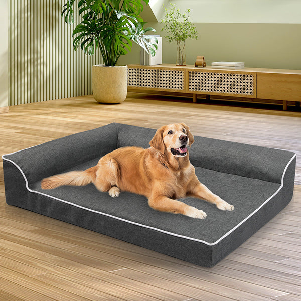 Pawz Orthopedic Dog Bed Xxl Grey Pet Beds