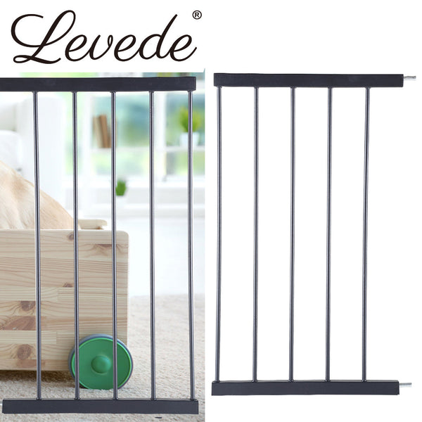 Levede Little One Safety Gate Pet Barrier Black 45Cm Extension For Home Safety Gates