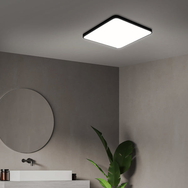 Emitto Ultra Thin 5Cm Led Ceiling Down 18W Black Down Lights