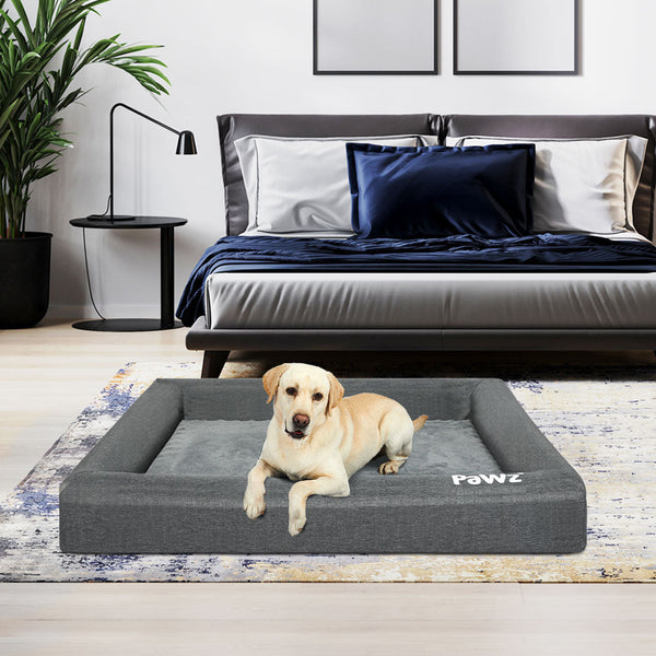 Pawz Memory Foam Pet Bed Calming Dog Xl Large Pet Beds