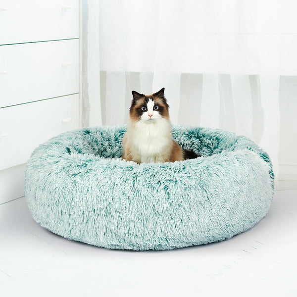 Pawz Dog Cat Soft Warm Kennel Xxl Teal Large Pet Beds