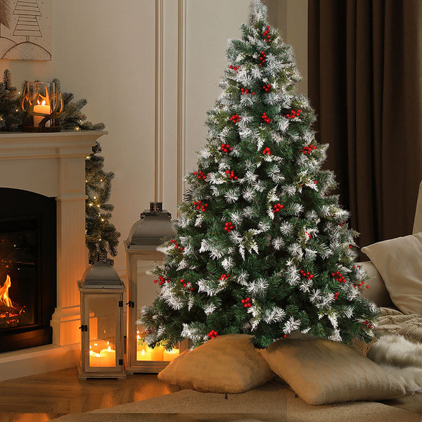 Santaco Christmas Tree Snow Flocked 1.5M Seasonal Decorations