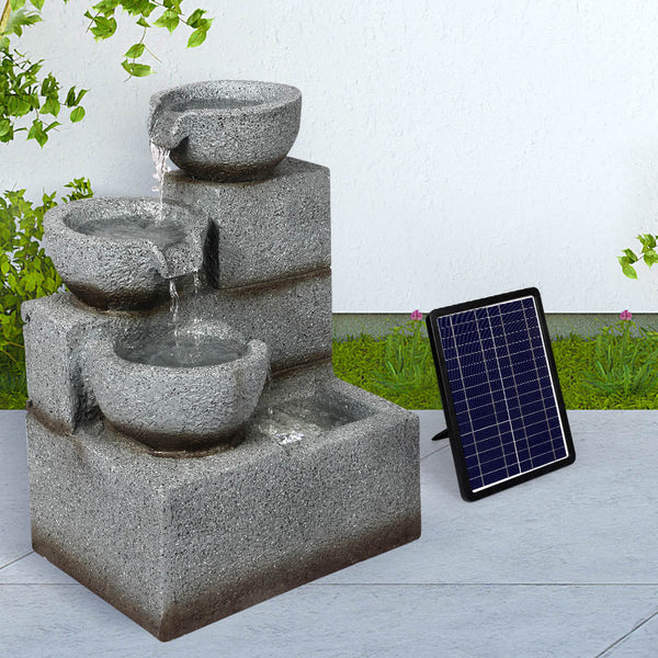 Lambu Solar Fountain Water Bird Bath Bird Baths