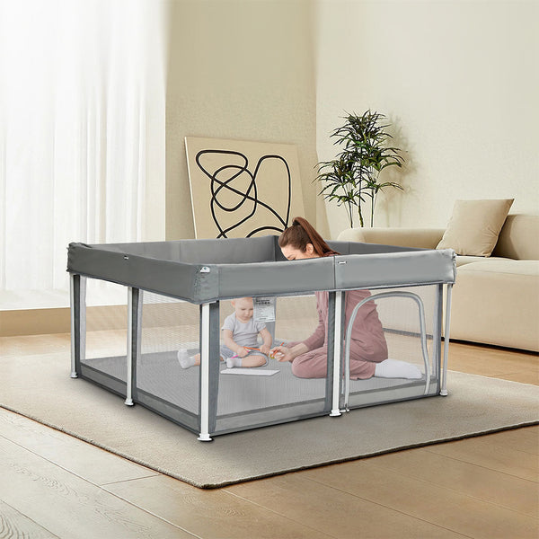 Bopeep Kids Playpen Foldable 125X125 Baby Playpens
