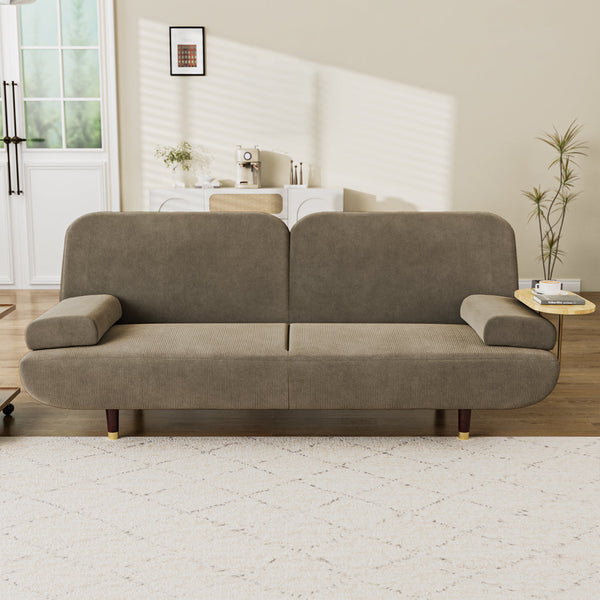 Levede Convertible Sofabed With Usb Charge And Side Table Sofa Beds