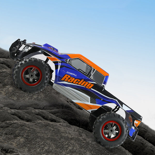 Centra Rc Car 1:8 4Wd Off Road Racing Blue Rc Model Vehicles