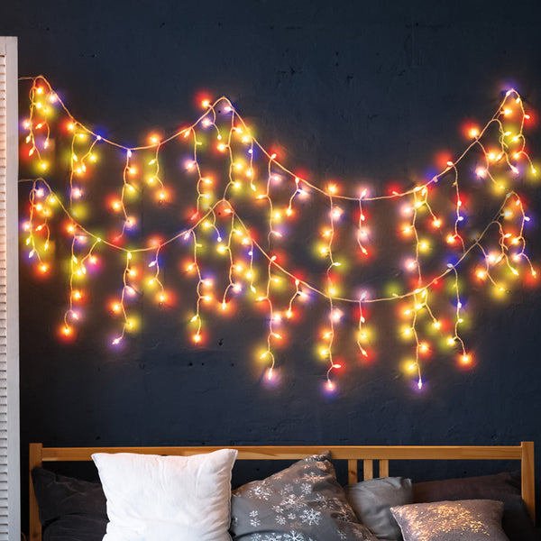 300 Led Curtain Fairy Multi Colour For Home Decor Party Lighting String Lights