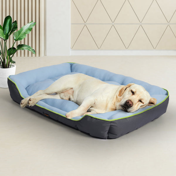 Pawz Pet Cooling Bed Sofa Mat Bolster Large Pet Beds